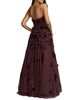 Mac Duggal Mac Duggal Floral Embellished Strapless Ball Gown - 3