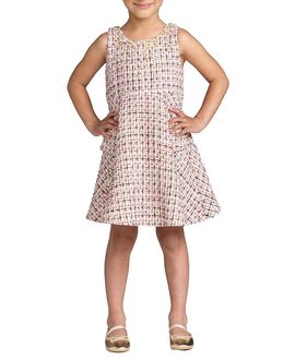 Mac Duggal Mac Duggal Girls' Beaded Boucle Mini Dress