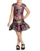 Mac Duggal Mac Duggal Girls' Brocade Cap Sleeve Ruffle Hem Dress - 1