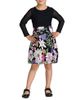Mac Duggal Mac Duggal Girls' Long Sleeve Floral Embroidered Dress - 1