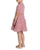 Mac Duggal Mac Duggal Girls' Mesh Ruffle A Line Midi Dress - 2