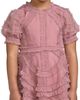 Mac Duggal Mac Duggal Girls' Mesh Ruffle A Line Midi Dress - 3