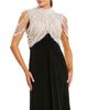 Mac Duggal Mac Duggal Jersey Gown With Draped Pearl Beading - 3