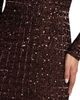 Mac Duggal Mac Duggal Long Sleeve Embellished Boat Neck Gown - 3
