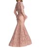 Mac Duggal Mac Duggal Long Sleeve Embellished Mermaid Gown - 2