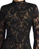 Mac Duggal Mac Duggal Mock Neck Long Sleeve Lace Gown - 3