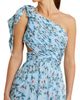 Mac Duggal Mac Duggal One Shoulder Floral Chiffon Gown - 3