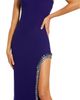 Mac Duggal Mac Duggal One Shoulder Gown with Embellished Slit - 3