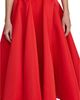 Mac Duggal Mac Duggal One Shoulder Satin Midi Dress With 3D Flower - 3