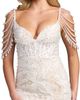 Mac Duggal Mac Duggal Pearl Embellished Floral Lace Mermaid Gown - 3