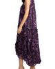 Mac Duggal Mac Duggal Petite Sleeveless Floral Print Chiffon Micro Ruffle Gown - 2