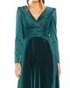 Mac Duggal Mac Duggal Pleated Long Sleeve A-Line Gown - 3