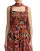 Mac Duggal Mac Duggal Printed Chiffon Sleeveless A Line Gown With Scarf - 3