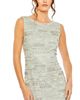 Mac Duggal Mac Duggal Sleeveless Crystal Fringe Column Dress - 2