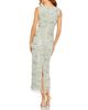 Mac Duggal Mac Duggal Sleeveless Crystal Fringe Column Dress - 3