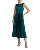 Mac Duggal Mac Duggal Sleeveless High Neck Pleated Midi Dress - 1