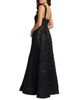Mac Duggal Mac Duggal Sleeveless Sweetheart Floral Tulle A Line Gown - 2