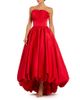 Mac Duggal Mac Duggal Strapless Bubble Hem High Low Ball Gown - 1