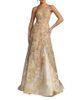 Mac Duggal Mac Duggal Strapless Embellished Brocade A-Line Gown - 1