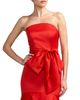 Mac Duggal Mac Duggal Strapless Satin Mermaid Gown with Oversize Bow - 2