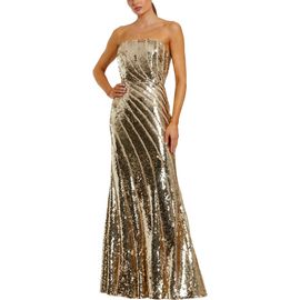 Mac Duggal Mac Duggal Strapless Sequin Mermaid Gown