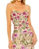Mac Duggal Mac Duggal Strapless Sheer Bustier Embroidered Mermaid Gown - 2