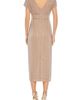 Mac Duggal Mac Duggal Women's Beaded Cap Sleeve Column Midi Dress - 2