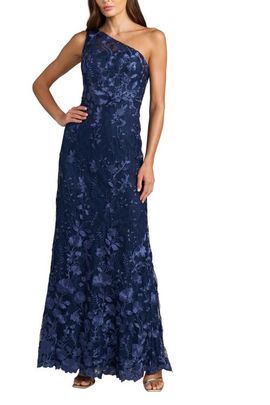 Mac Duggal Mac Duggal Women's One Shoulder Lace Embroidered Gown