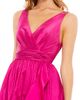 Mac Duggal Mac Duggal Women's V-Neck Ruffled High-Low Taffeta Evening Gown - 3