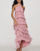 Mac Duggal Mesh Halter Dress - 1