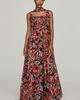 Mac Duggal Square-Neck Scarf Maxi Dress - 1