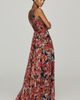 Mac Duggal Square-Neck Scarf Maxi Dress - 3