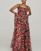 Mac Duggal Square-Neck Scarf Maxi Dress - 4
