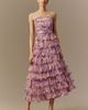Mac Duggal Strapless Mesh Midi Dress - 1