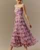 Mac Duggal Strapless Mesh Midi Dress - 4