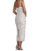 Mac Duggal Women's Beaded Embroidery Fitted Midi-Dress - 2