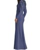 Mac Duggal Women's Beaded Jersey Column Gown - 2