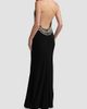 Mac Duggal Women's Beaded Jersey Halterneck Sleeveless Gown - 2
