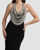 Mac Duggal Women's Beaded Jersey Halterneck Sleeveless Gown - 3