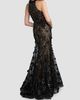 Mac Duggal Women's Beaded Lace Sleeveless Mermaid Gown - 3