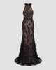 Mac Duggal Women's Beaded Lace Sleeveless Mermaid Gown - 6