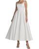 Mac Duggal Women's Beaded Satin A-Line Midi-Dress - 4