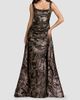 Mac Duggal Women's Brocade Overskirt Floor-Length Gown - 2