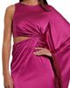 Mac Duggal Women's Charmeuse Asymmetric Fringe Cut-Out Gown - 3