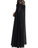 Mac Duggal Women's Chiffon Floral Embellished Cape Gown - 2