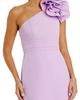 Mac Duggal Women's Crepe Flower One-Shoulder Gown - 3
