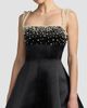 Mac Duggal Women's Embellished Satin A-Line Minidress - 4