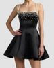 Mac Duggal Women's Embellished Satin A-Line Minidress - 5