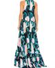 Mac Duggal Women's Evening Floral Charmeuse Maxi Dress - 2