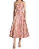 Mac Duggal Women's Floral Brocade A-Line Midi-Dress - 4